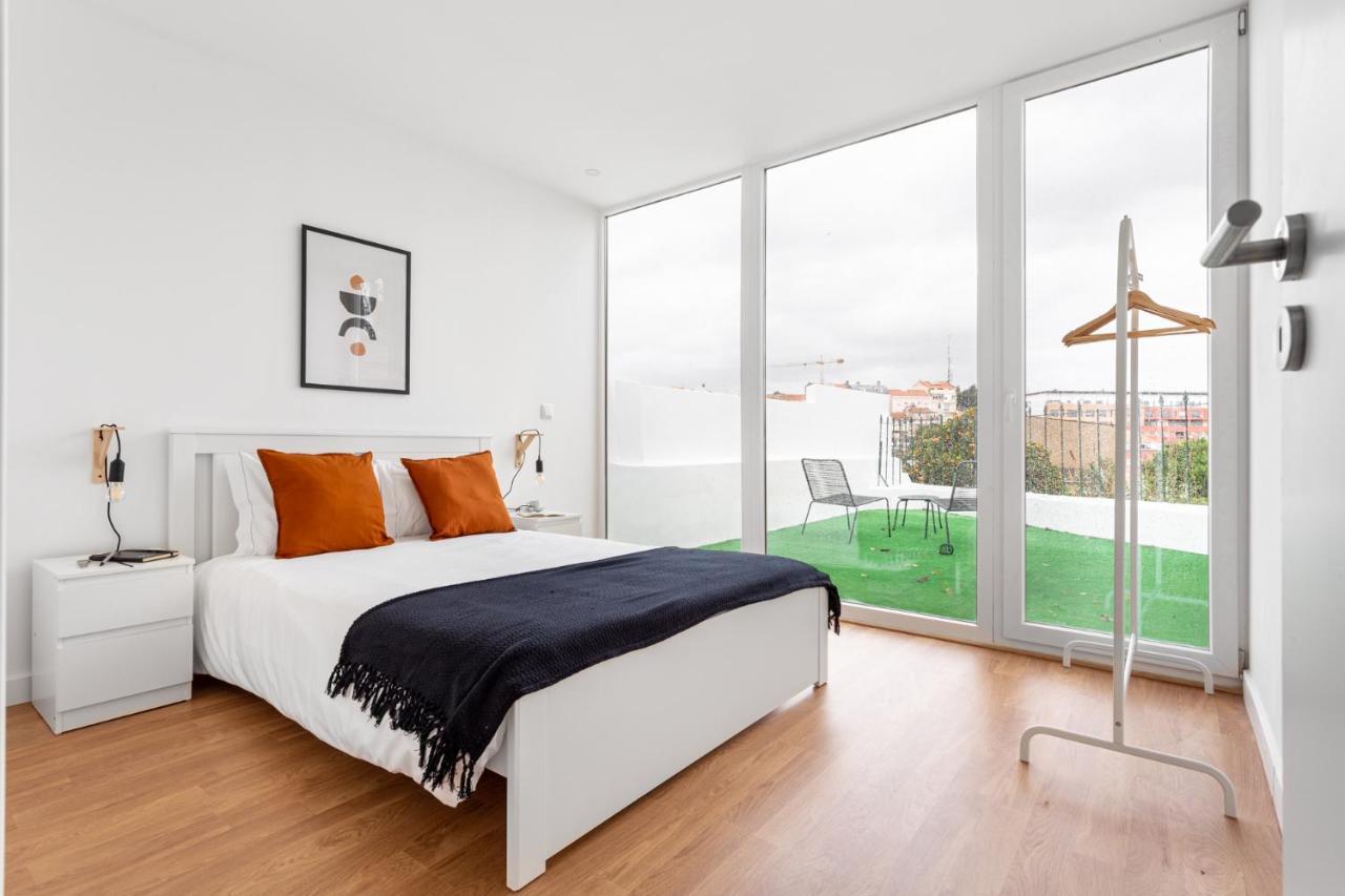 Altido Brand New Elegant Apartments With Terraces In Ajuda Lisboa Exteriör bild