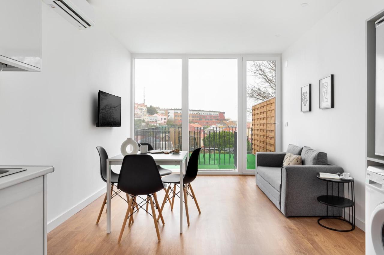 Altido Brand New Elegant Apartments With Terraces In Ajuda Lisboa Exteriör bild
